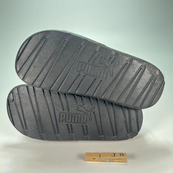 Puma Cool Cat Black Pink Lightweight Casual Slip On Slides Sandal Women’s Size 9 - Picture 7 of 7